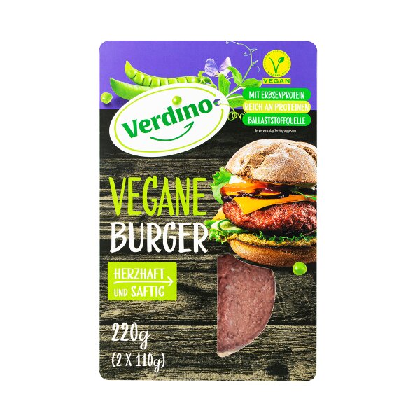 Vegane Burger tiefgefroren 220g