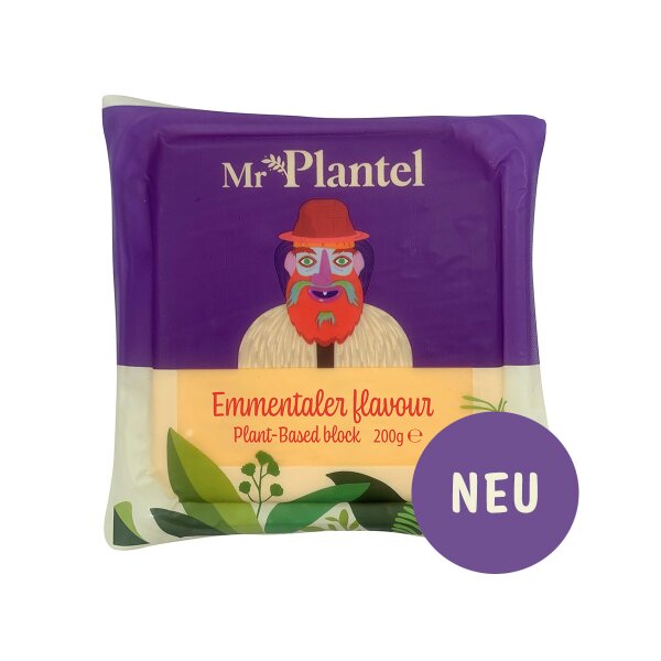 Emmentaler flavour Plant-Based Block 200g