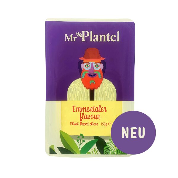 Emmentaler flavour Plant-Based slices 150g