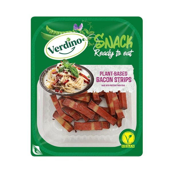 Vegane Bacon-Streifen 125g