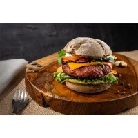 Vegane Burger mit Schmelzf&uuml;llung 220g